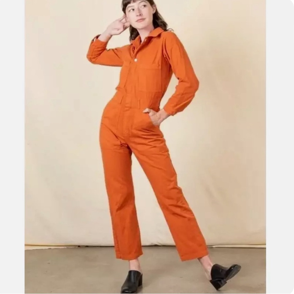 Big Bud Press Everday Jumpsuit in Orange size XS